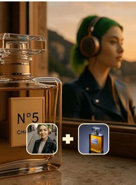 Reference image and brief for a consistent brand mascot used across ads