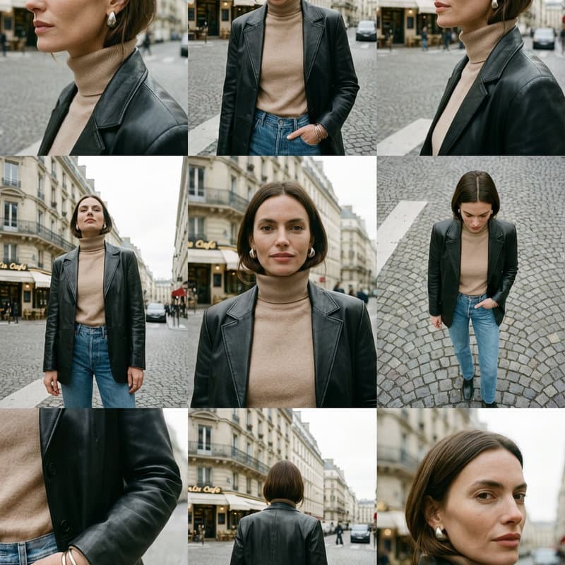 AI multi-angle image generation - 9 perspectives from a single photo