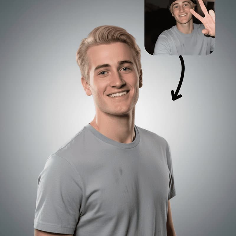 AI portrait and headshot generator solution showcase